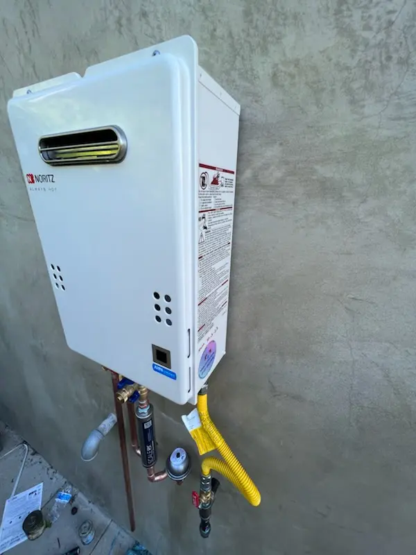 Tankless water heater installation for Western Hills homes